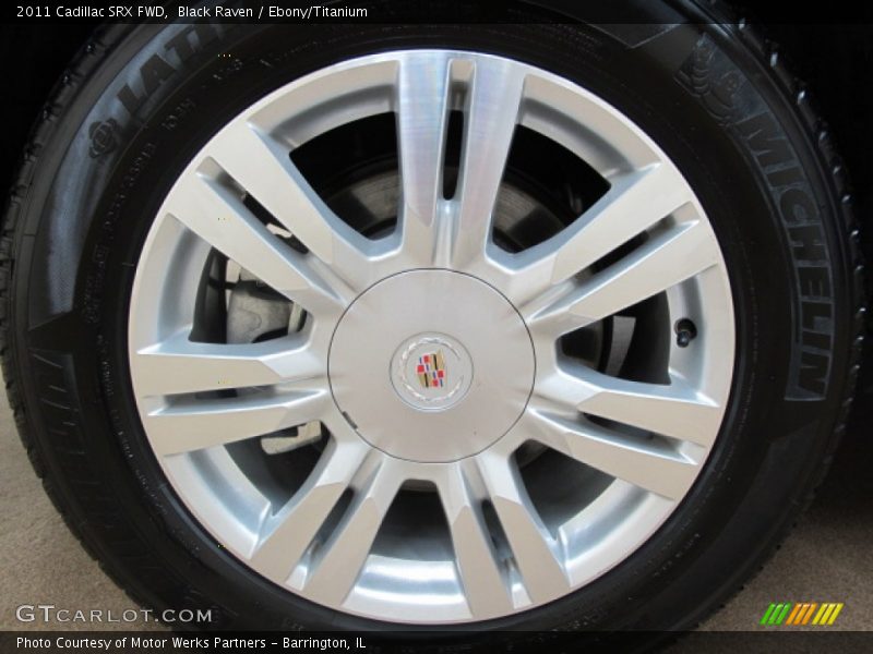 Black Raven / Ebony/Titanium 2011 Cadillac SRX FWD