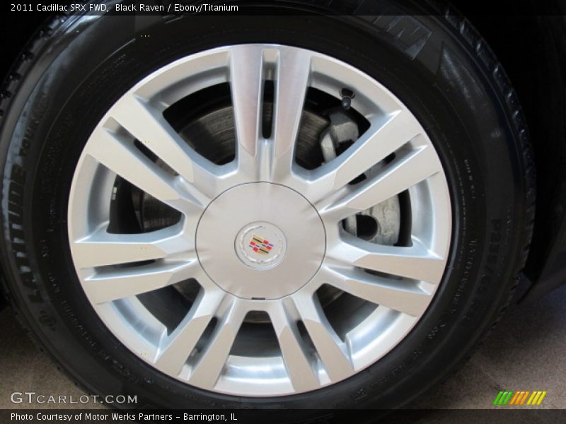 Black Raven / Ebony/Titanium 2011 Cadillac SRX FWD