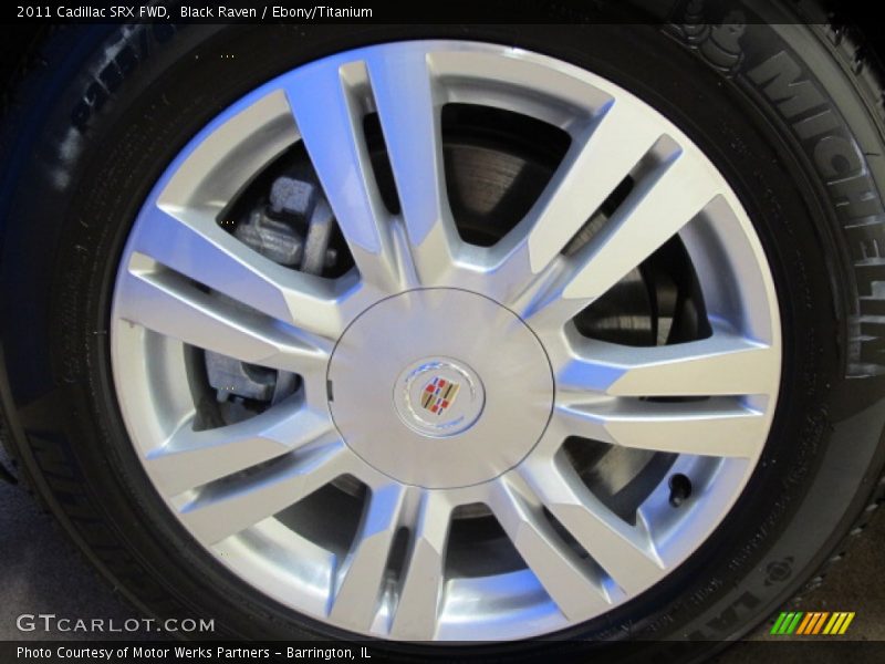 Black Raven / Ebony/Titanium 2011 Cadillac SRX FWD