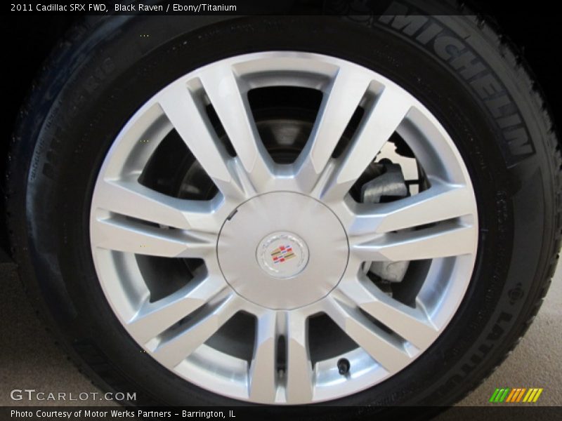 Black Raven / Ebony/Titanium 2011 Cadillac SRX FWD