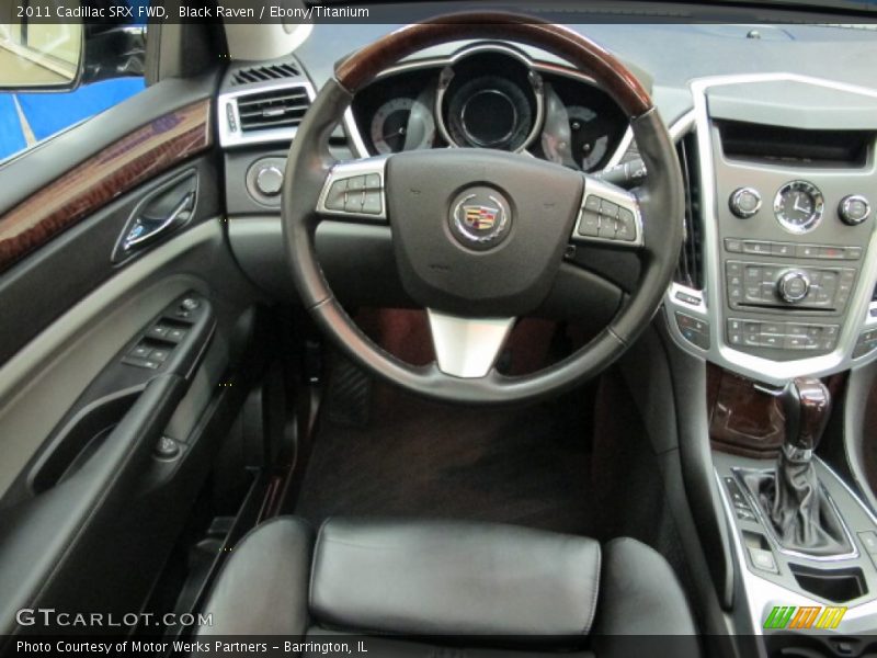 Black Raven / Ebony/Titanium 2011 Cadillac SRX FWD