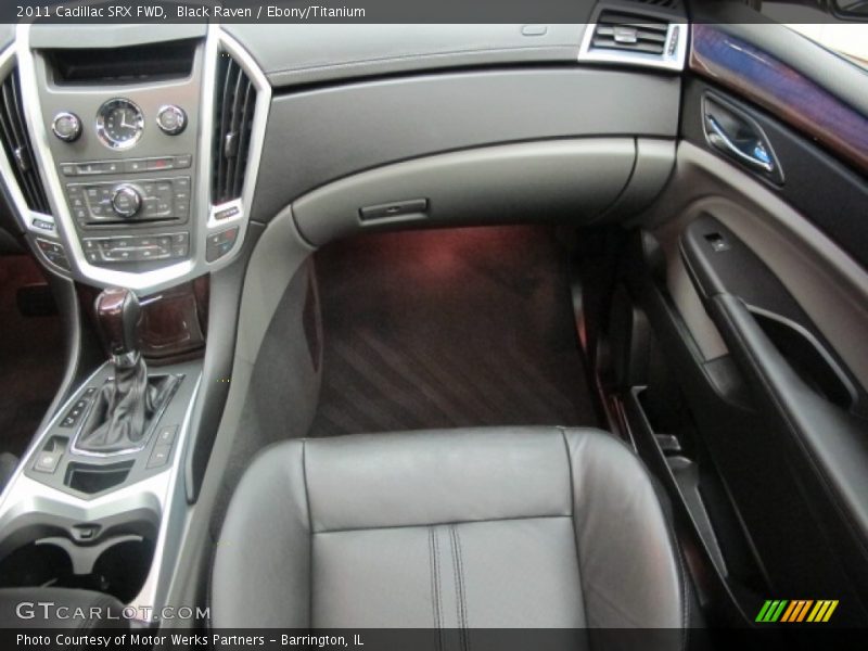 Black Raven / Ebony/Titanium 2011 Cadillac SRX FWD