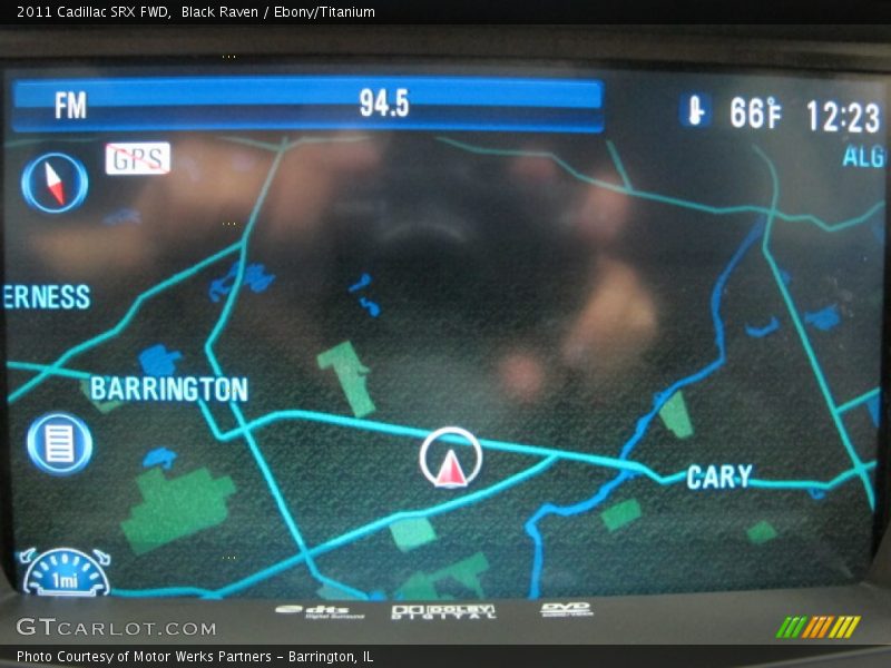 Black Raven / Ebony/Titanium 2011 Cadillac SRX FWD