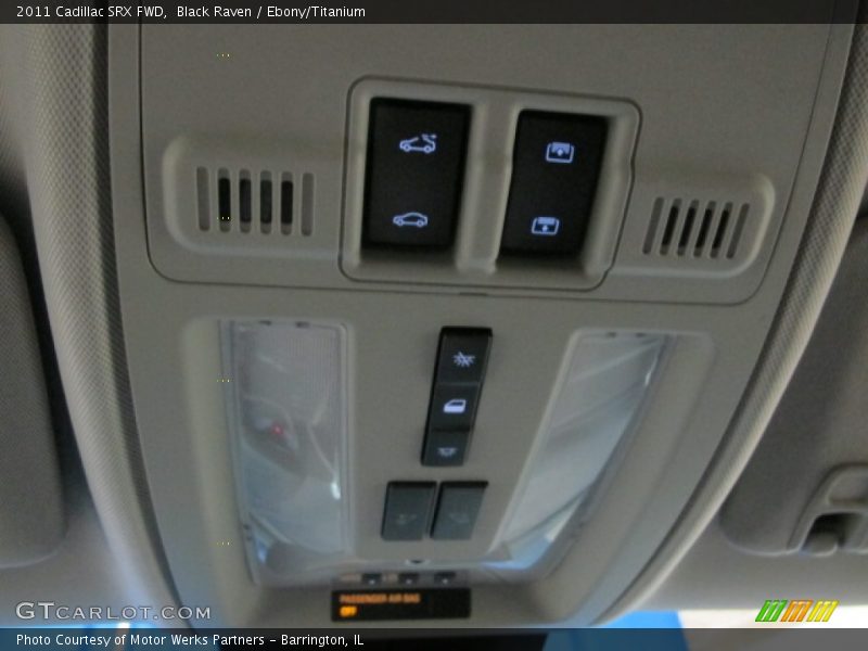 Black Raven / Ebony/Titanium 2011 Cadillac SRX FWD
