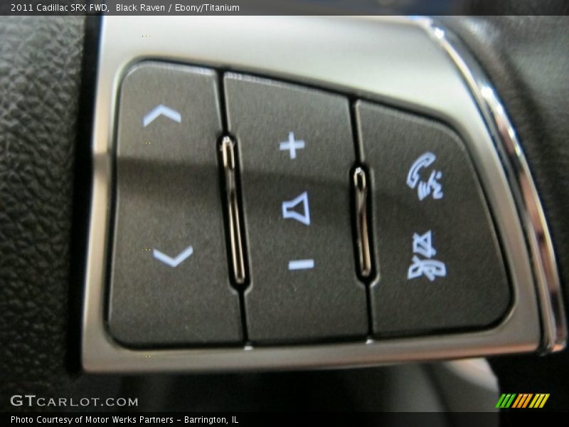 Black Raven / Ebony/Titanium 2011 Cadillac SRX FWD