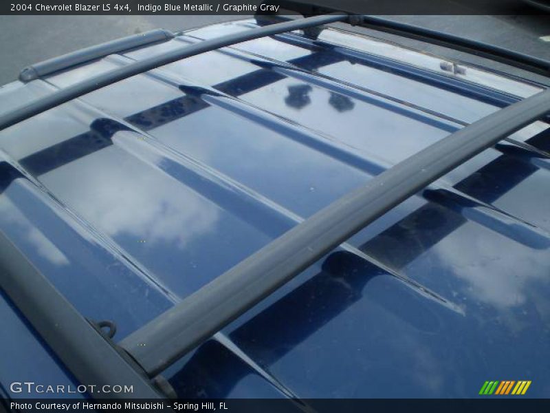 Indigo Blue Metallic / Graphite Gray 2004 Chevrolet Blazer LS 4x4