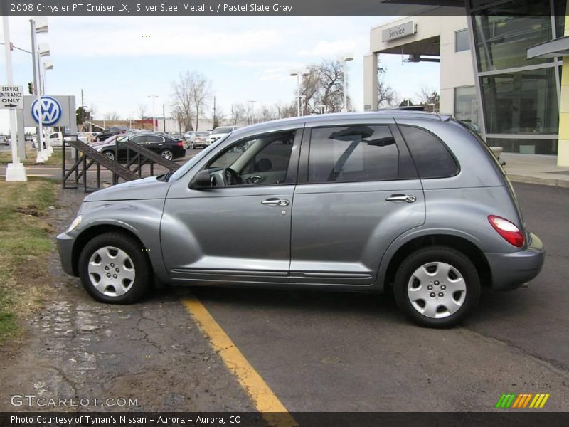 Silver Steel Metallic / Pastel Slate Gray 2008 Chrysler PT Cruiser LX