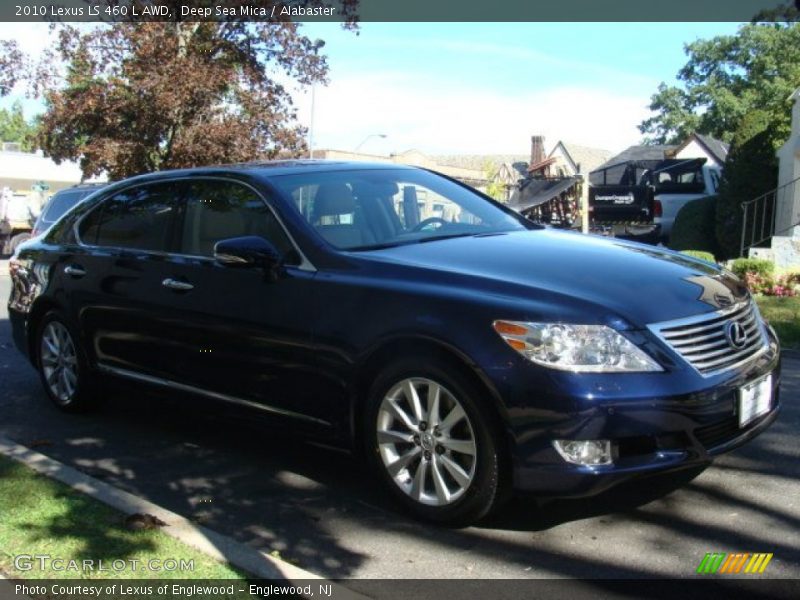 Deep Sea Mica / Alabaster 2010 Lexus LS 460 L AWD