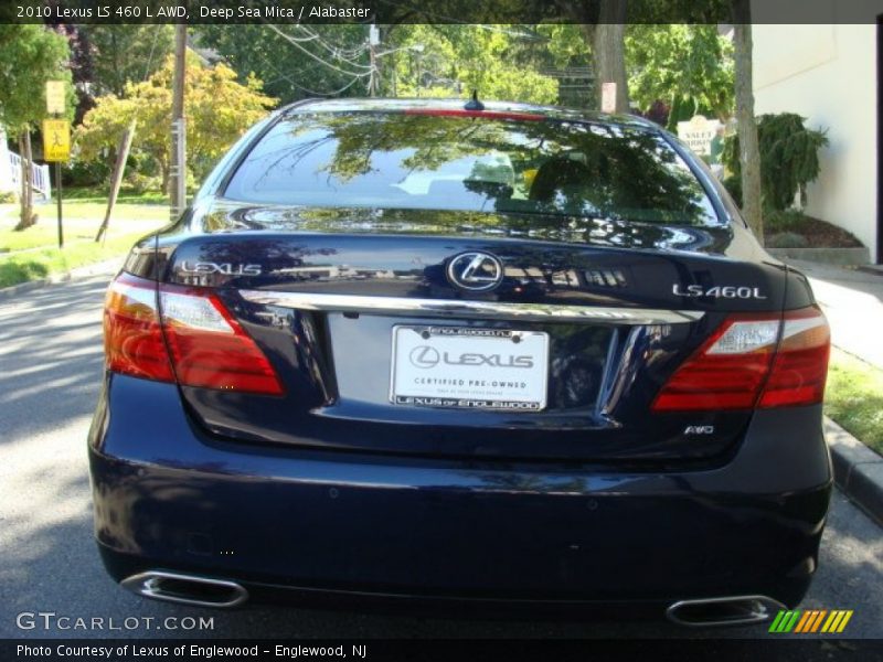 Deep Sea Mica / Alabaster 2010 Lexus LS 460 L AWD
