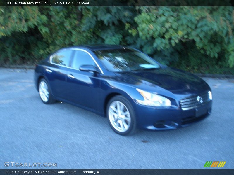 Navy Blue / Charcoal 2010 Nissan Maxima 3.5 S