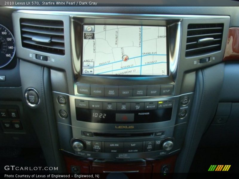 Starfire White Pearl / Dark Gray 2010 Lexus LX 570