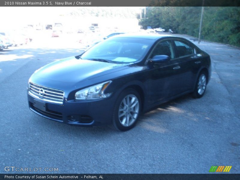 Navy Blue / Charcoal 2010 Nissan Maxima 3.5 S