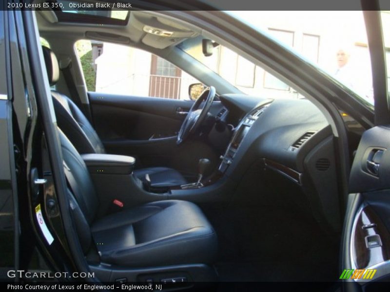 Obsidian Black / Black 2010 Lexus ES 350