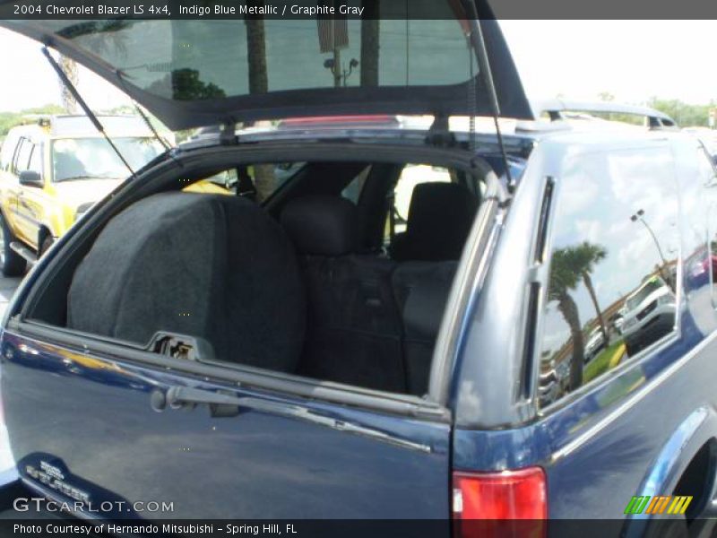 Indigo Blue Metallic / Graphite Gray 2004 Chevrolet Blazer LS 4x4