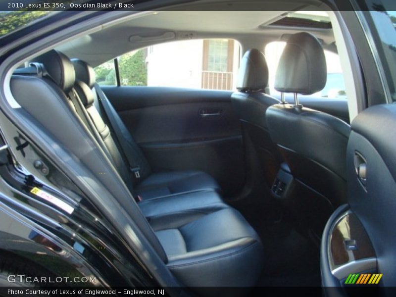 Obsidian Black / Black 2010 Lexus ES 350