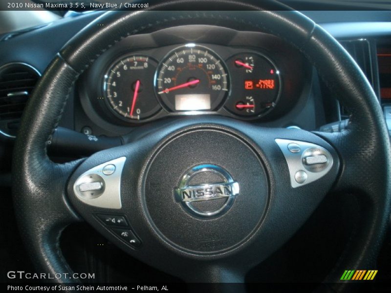 Navy Blue / Charcoal 2010 Nissan Maxima 3.5 S