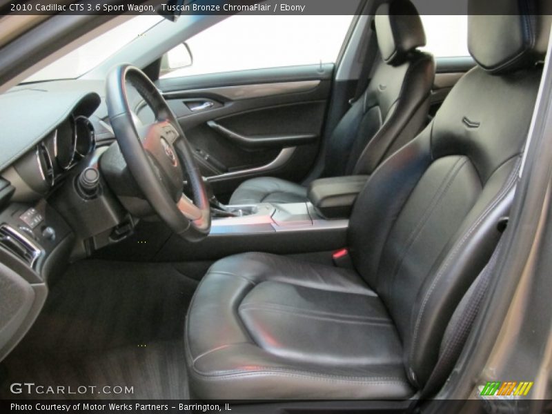 Front Seat of 2010 CTS 3.6 Sport Wagon