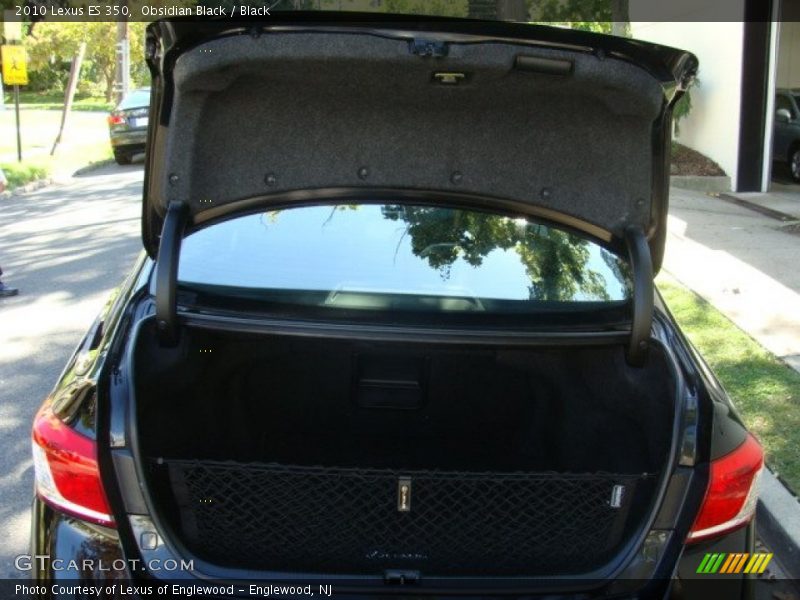 Obsidian Black / Black 2010 Lexus ES 350