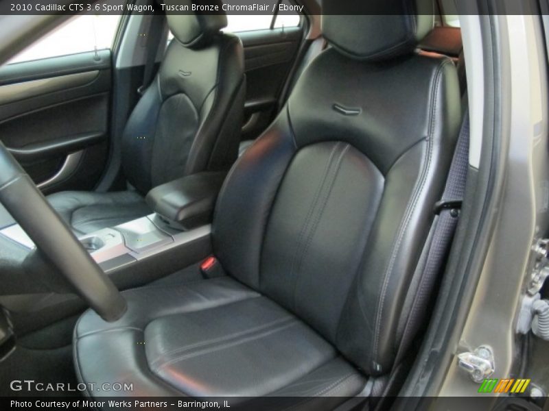 Front Seat of 2010 CTS 3.6 Sport Wagon