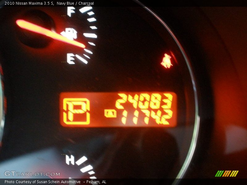 Navy Blue / Charcoal 2010 Nissan Maxima 3.5 S