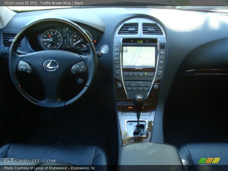 Truffle Brown Mica / Black 2010 Lexus ES 350