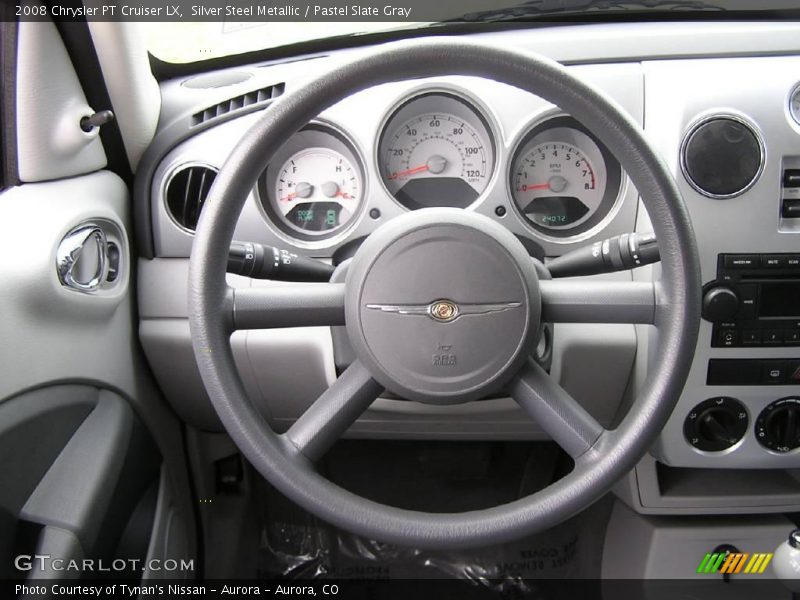 Silver Steel Metallic / Pastel Slate Gray 2008 Chrysler PT Cruiser LX