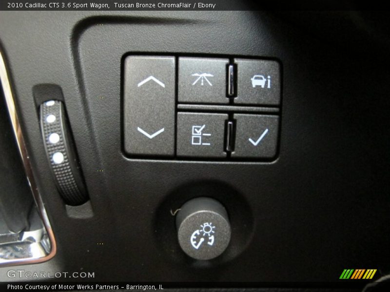 Controls of 2010 CTS 3.6 Sport Wagon