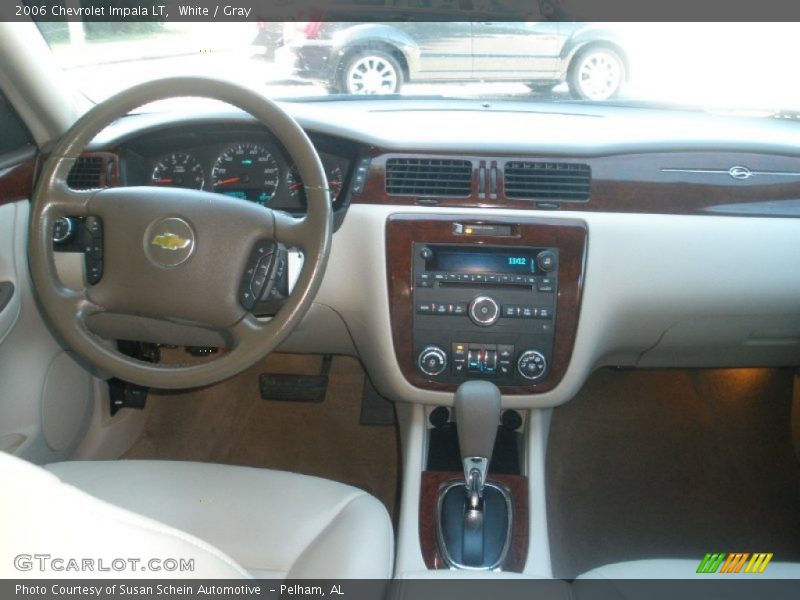 White / Gray 2006 Chevrolet Impala LT