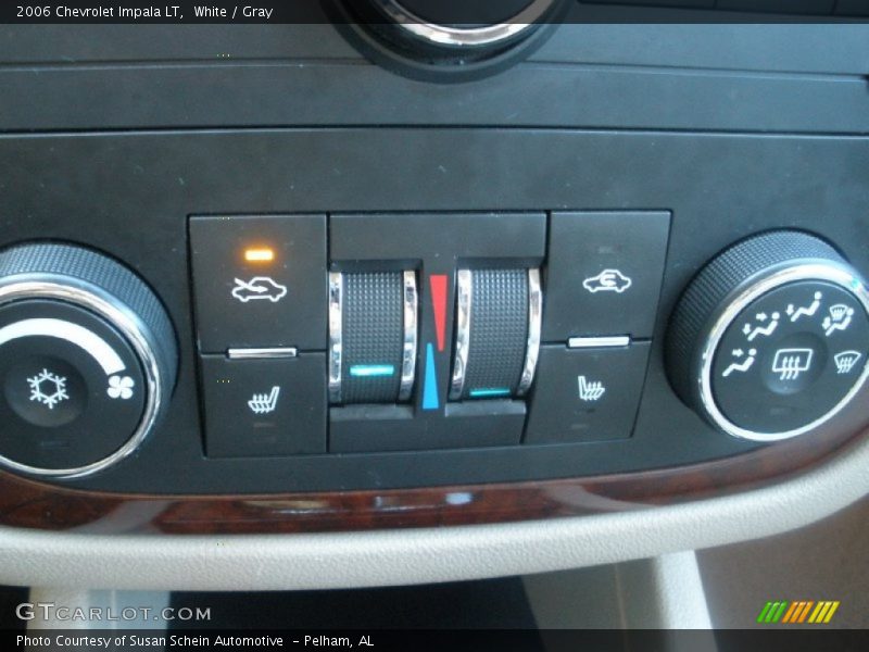 White / Gray 2006 Chevrolet Impala LT