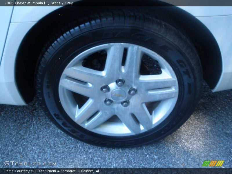 White / Gray 2006 Chevrolet Impala LT