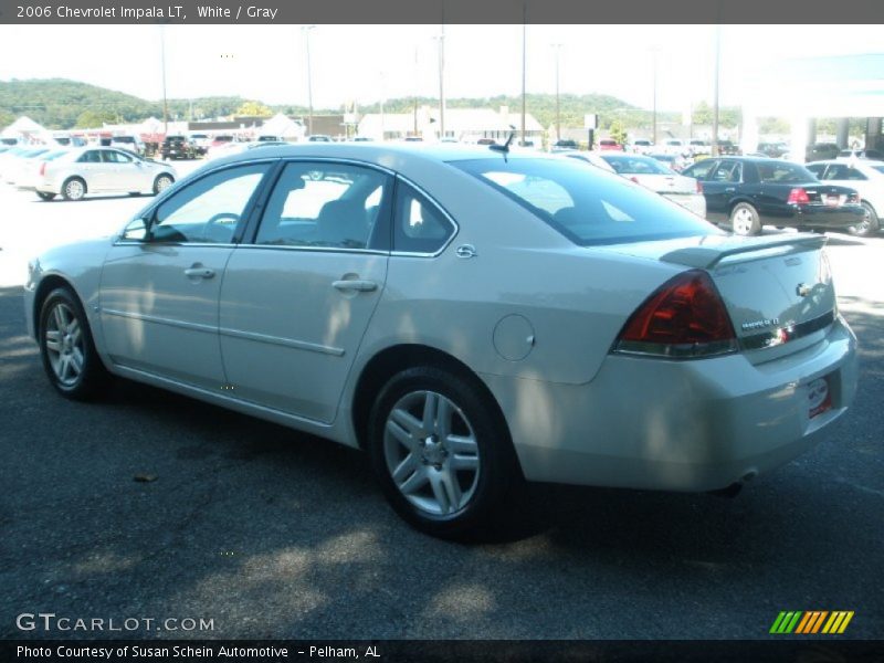 White / Gray 2006 Chevrolet Impala LT