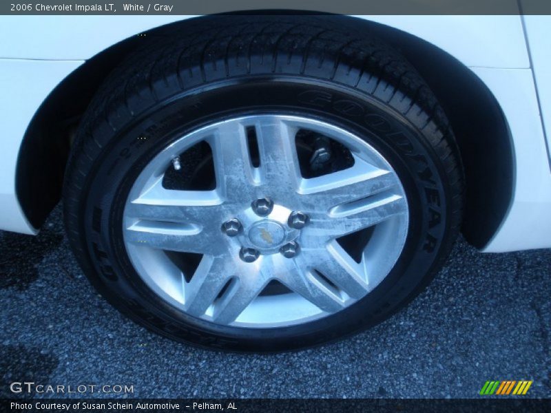 White / Gray 2006 Chevrolet Impala LT