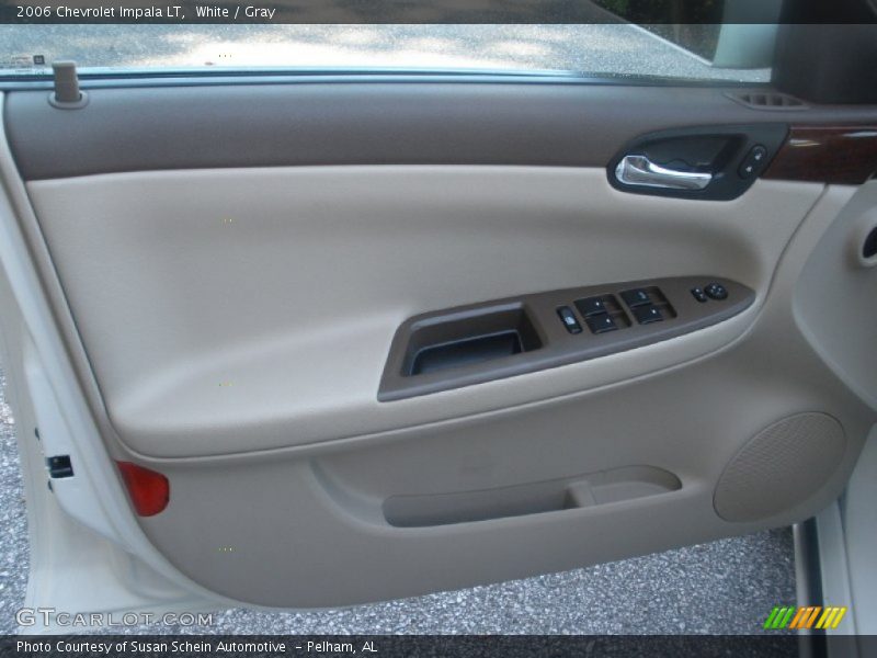 White / Gray 2006 Chevrolet Impala LT