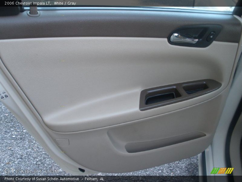 White / Gray 2006 Chevrolet Impala LT