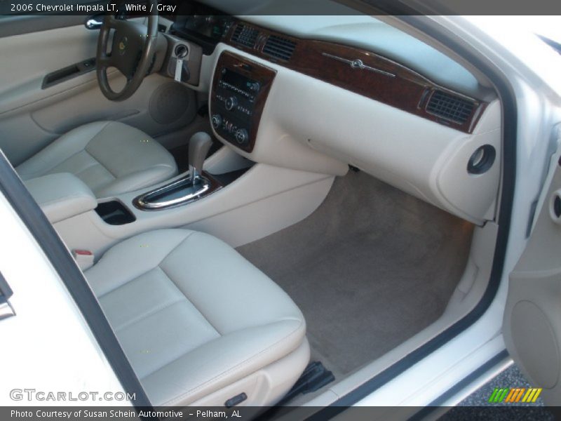 White / Gray 2006 Chevrolet Impala LT
