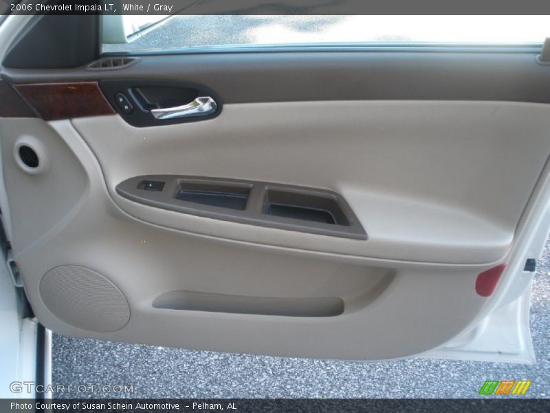 White / Gray 2006 Chevrolet Impala LT