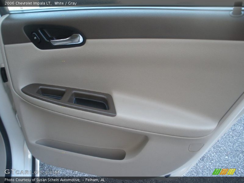 White / Gray 2006 Chevrolet Impala LT