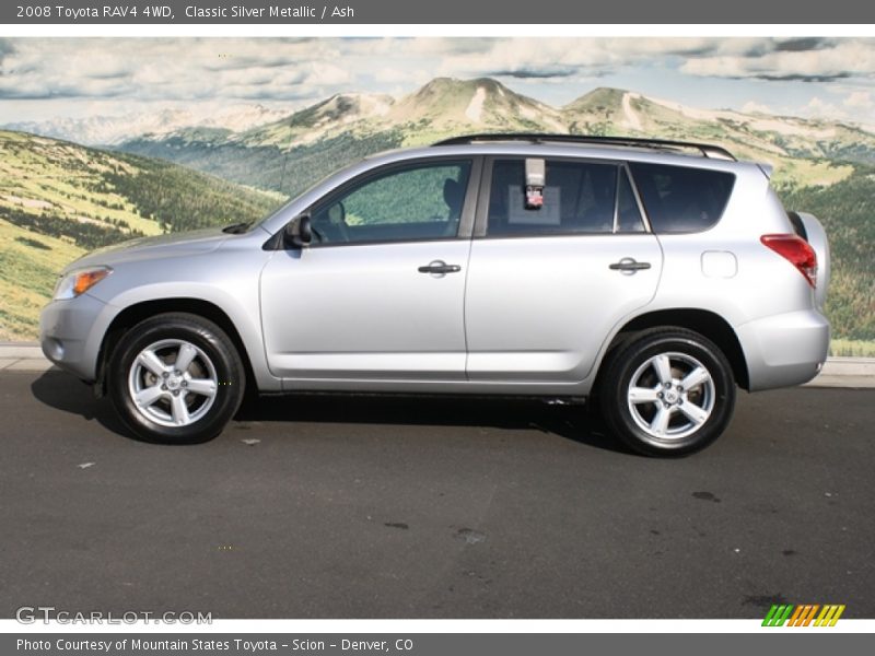Classic Silver Metallic / Ash 2008 Toyota RAV4 4WD