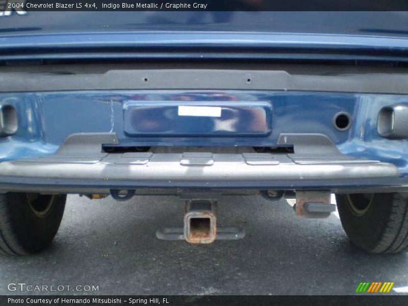 Indigo Blue Metallic / Graphite Gray 2004 Chevrolet Blazer LS 4x4