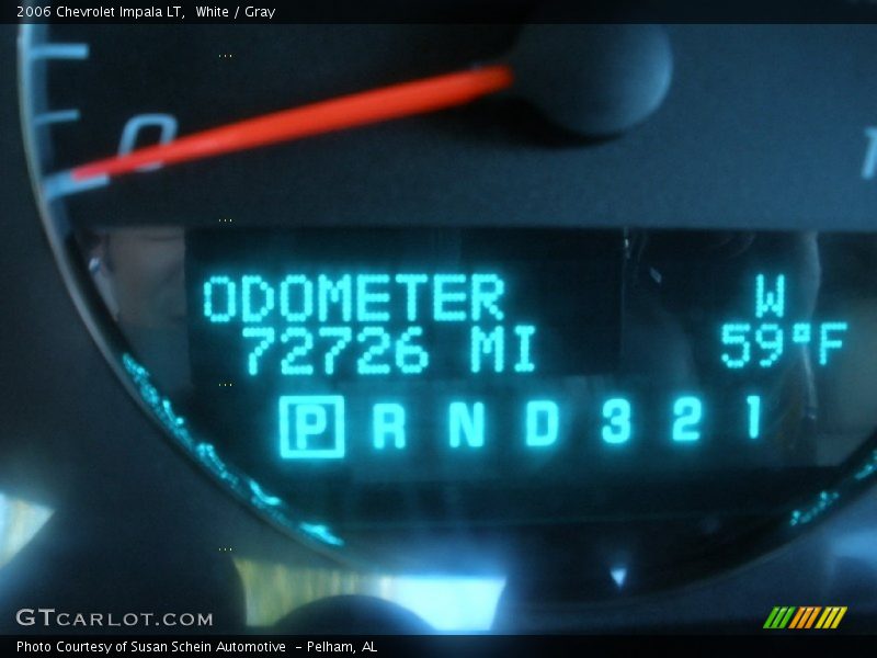 White / Gray 2006 Chevrolet Impala LT