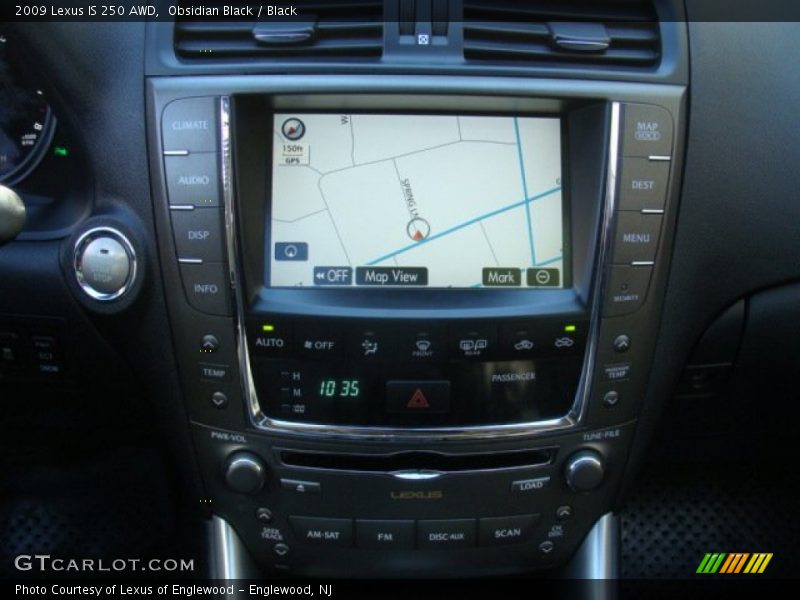 Obsidian Black / Black 2009 Lexus IS 250 AWD