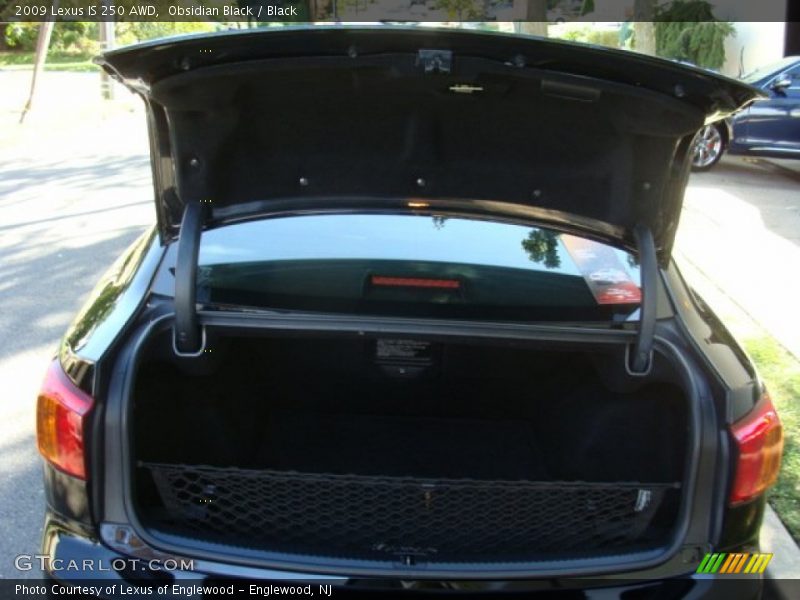 Obsidian Black / Black 2009 Lexus IS 250 AWD