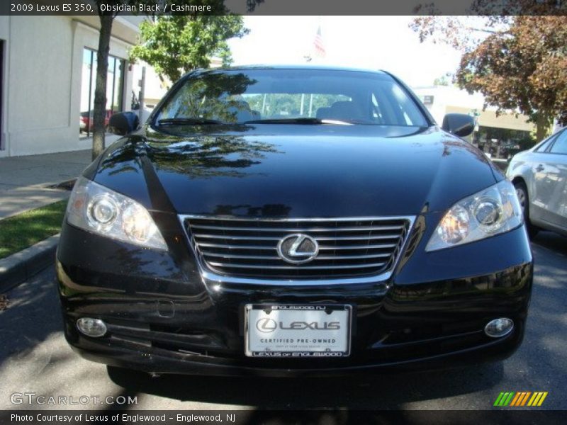 Obsidian Black / Cashmere 2009 Lexus ES 350