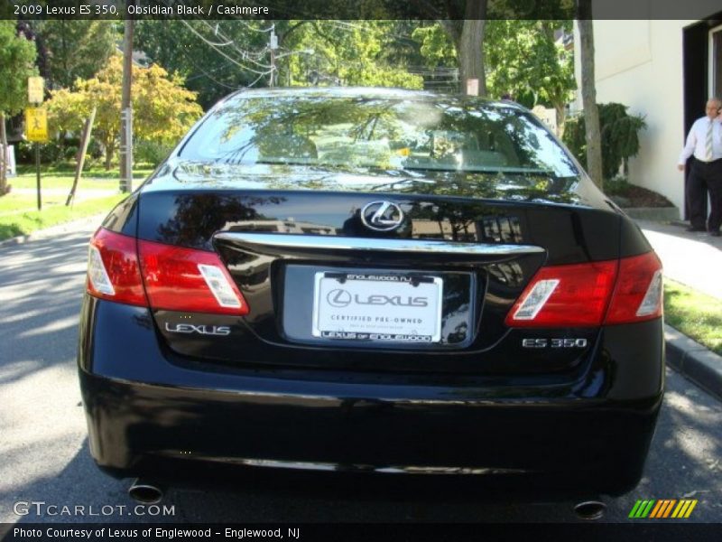 Obsidian Black / Cashmere 2009 Lexus ES 350