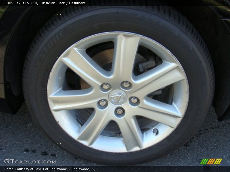 Obsidian Black / Cashmere 2009 Lexus ES 350