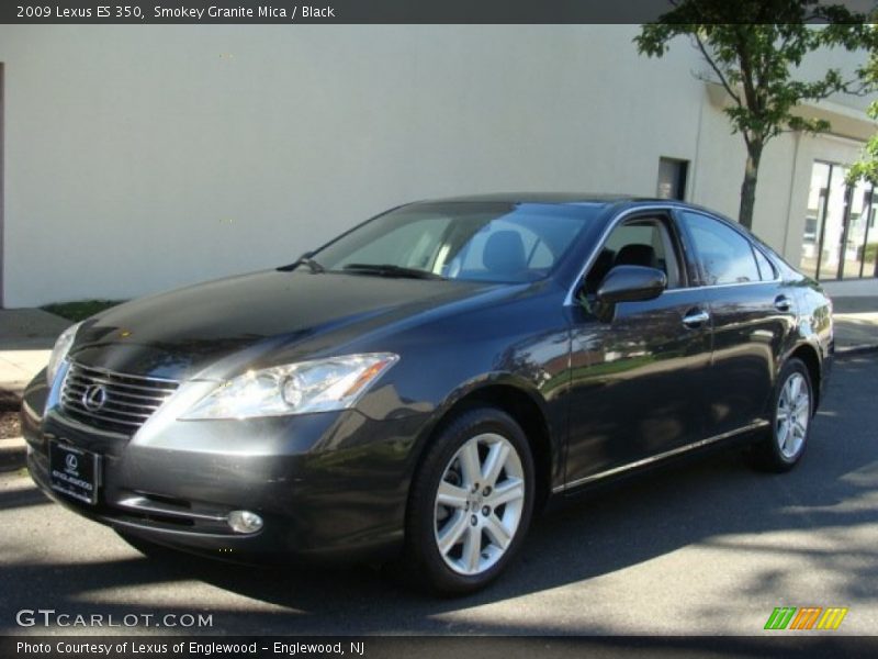 Smokey Granite Mica / Black 2009 Lexus ES 350