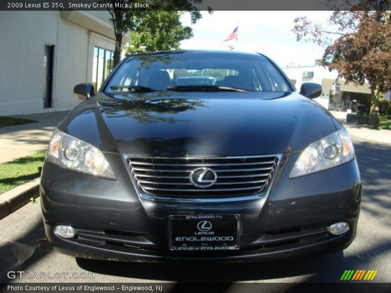 Smokey Granite Mica / Black 2009 Lexus ES 350