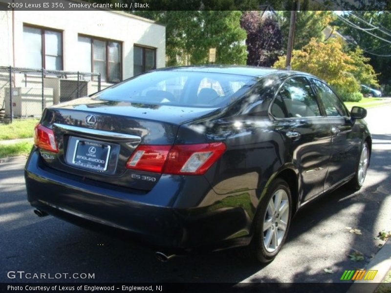 Smokey Granite Mica / Black 2009 Lexus ES 350