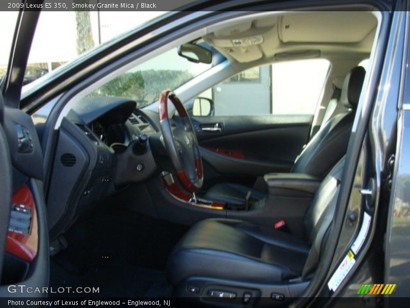 Smokey Granite Mica / Black 2009 Lexus ES 350