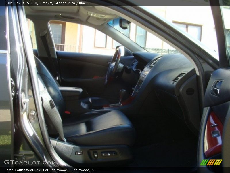 Smokey Granite Mica / Black 2009 Lexus ES 350